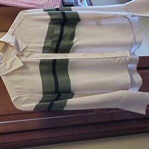 Equipment brand 100% silk long sleeve shirt